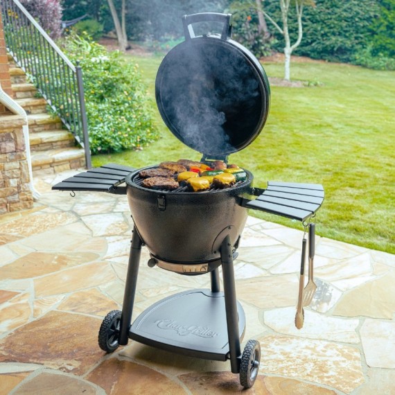 Anglinis lauko grilis Kamado Char-Griller Akorn