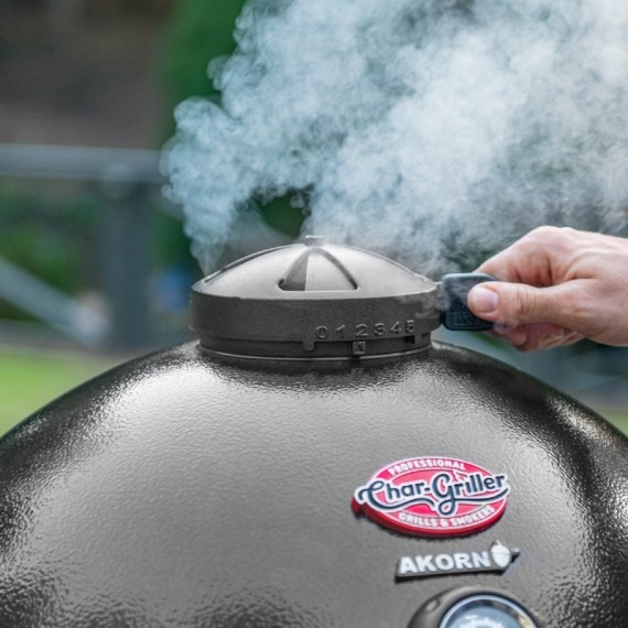 Anglinis lauko grilis Kamado Char-Griller Akorn