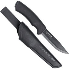 Messer Bushcraft schwarz