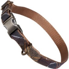 Hundehalsband Tartan/Webbing