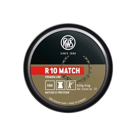 Šoviniai RWS R 10 Match 4,48mm (500vnt.)