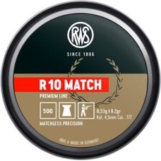 Šoviniai RWS R 10 Match 4,48mm (500vnt.)