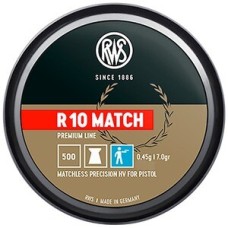 Šoviniai RWS R 10 Match 4,49mm (500vnt.)