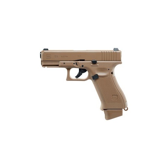 Airsoft pistoletas Glock 19X Coyote, 6mmBB