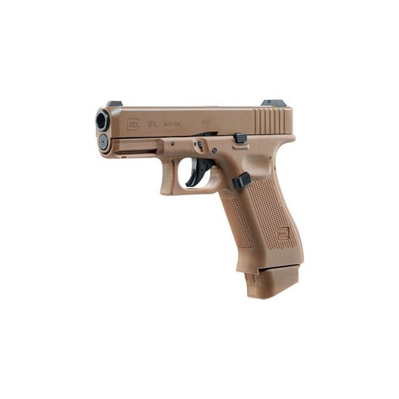 Airsoft pistoletas Glock 19X Coyote, 6mmBB