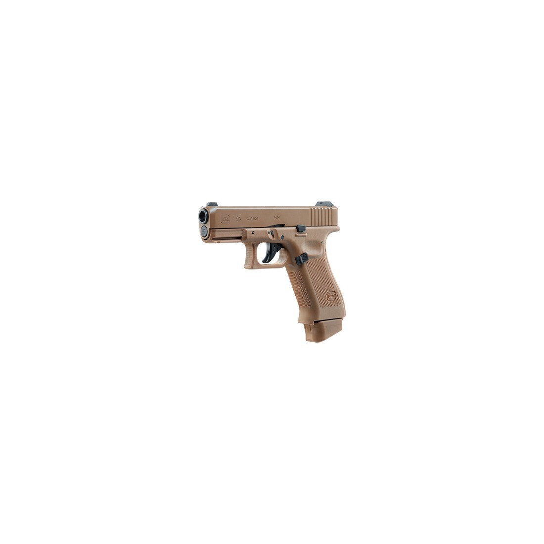 Airsoft pistoletas Glock 19X Coyote, 6mmBB