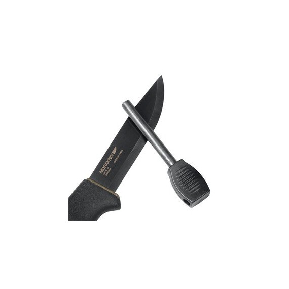 Peilis Mora Bushcraft Survival Black