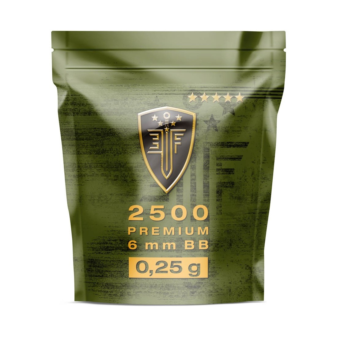 BB šratai Elite Force Premium 2500vnt 0.25g 2.6105