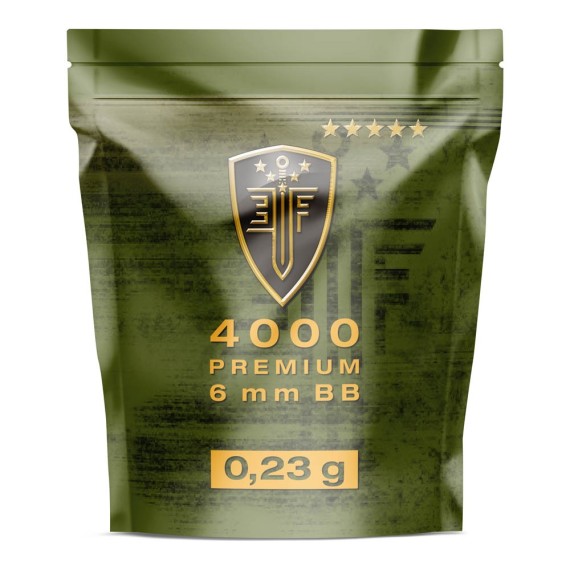 BB šratai Elite force premium 4000vnt 0.23g 2.6120