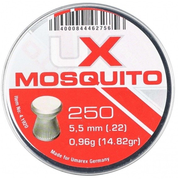 Šoviniai Umarex Mosquito 5.5mm buki (250vnt) 4.1920