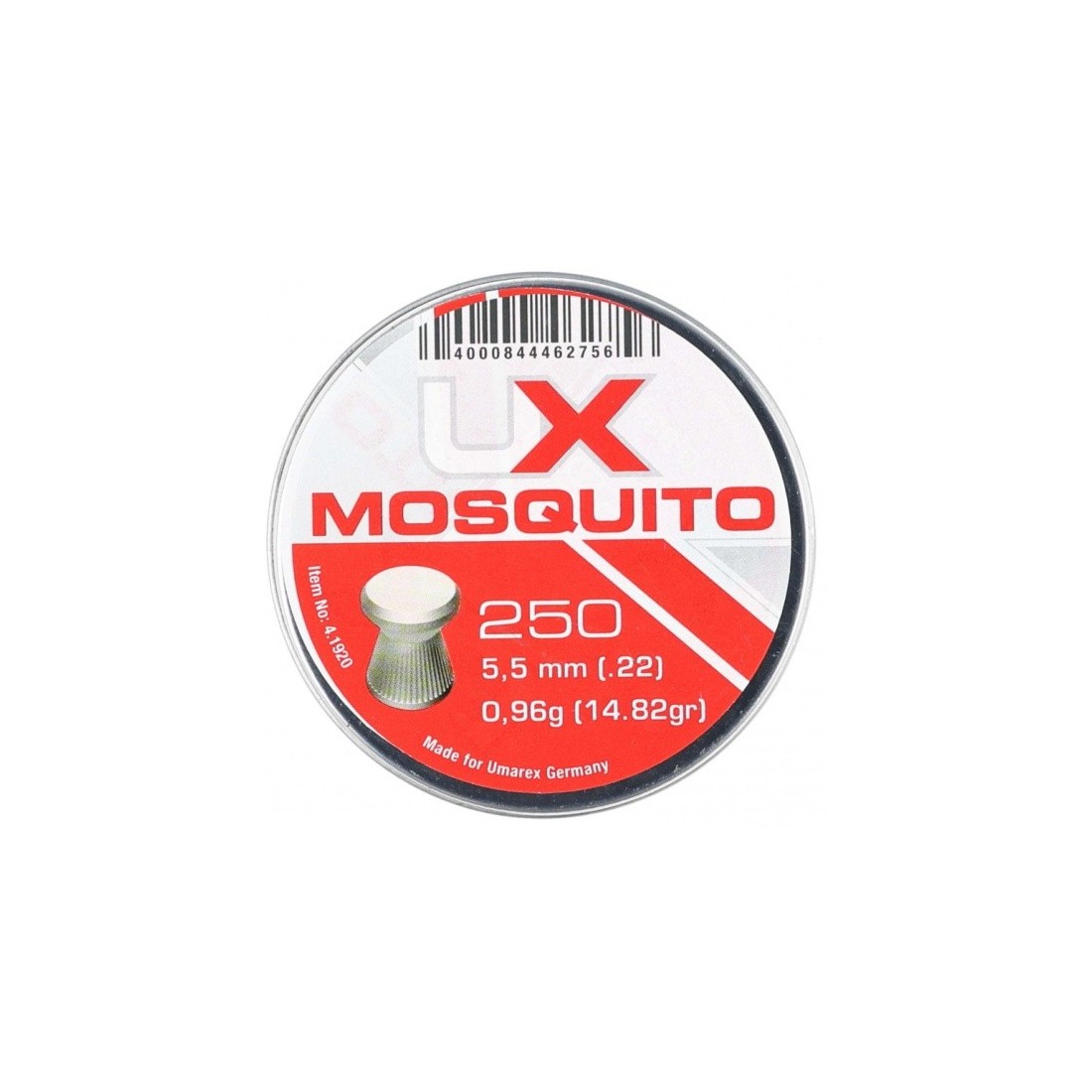 Šoviniai Umarex Mosquito 5.5mm buki (250vnt) 4.1920