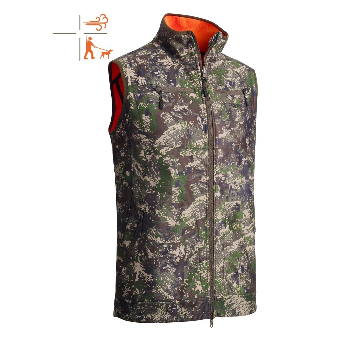 Liemenė Chenalier Pixel Camo Reversible