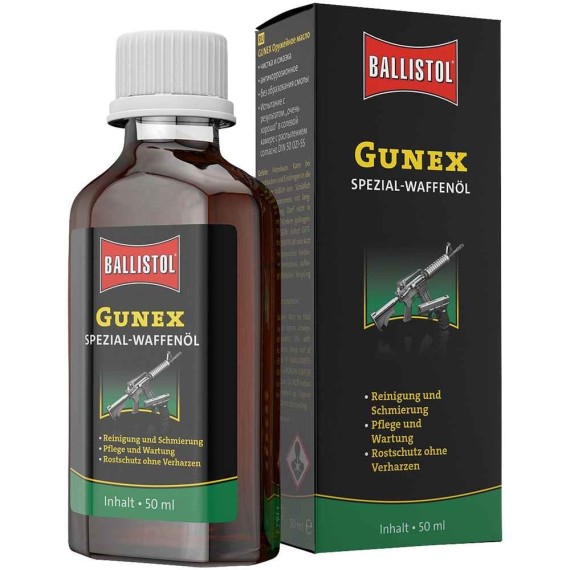 Tepalas nuo rūdžių Ballistol Gunex 50ml 22000