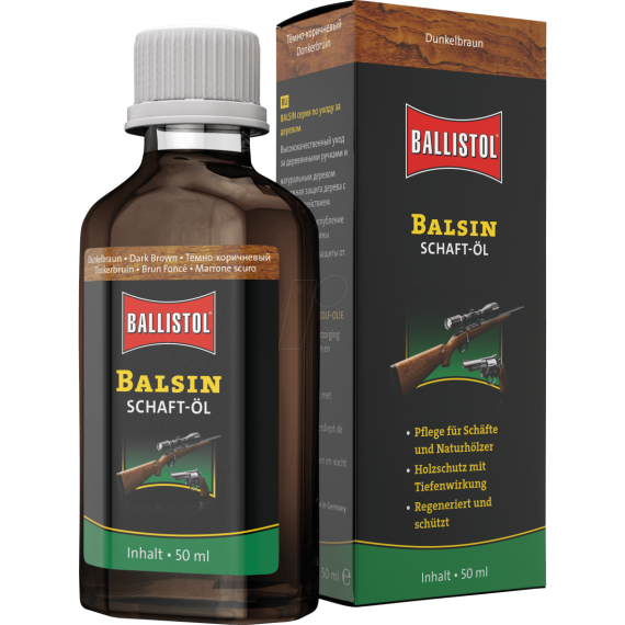 Tepalas buožei Ballistol Balsin 50ml (tamsiai rudas) 23150