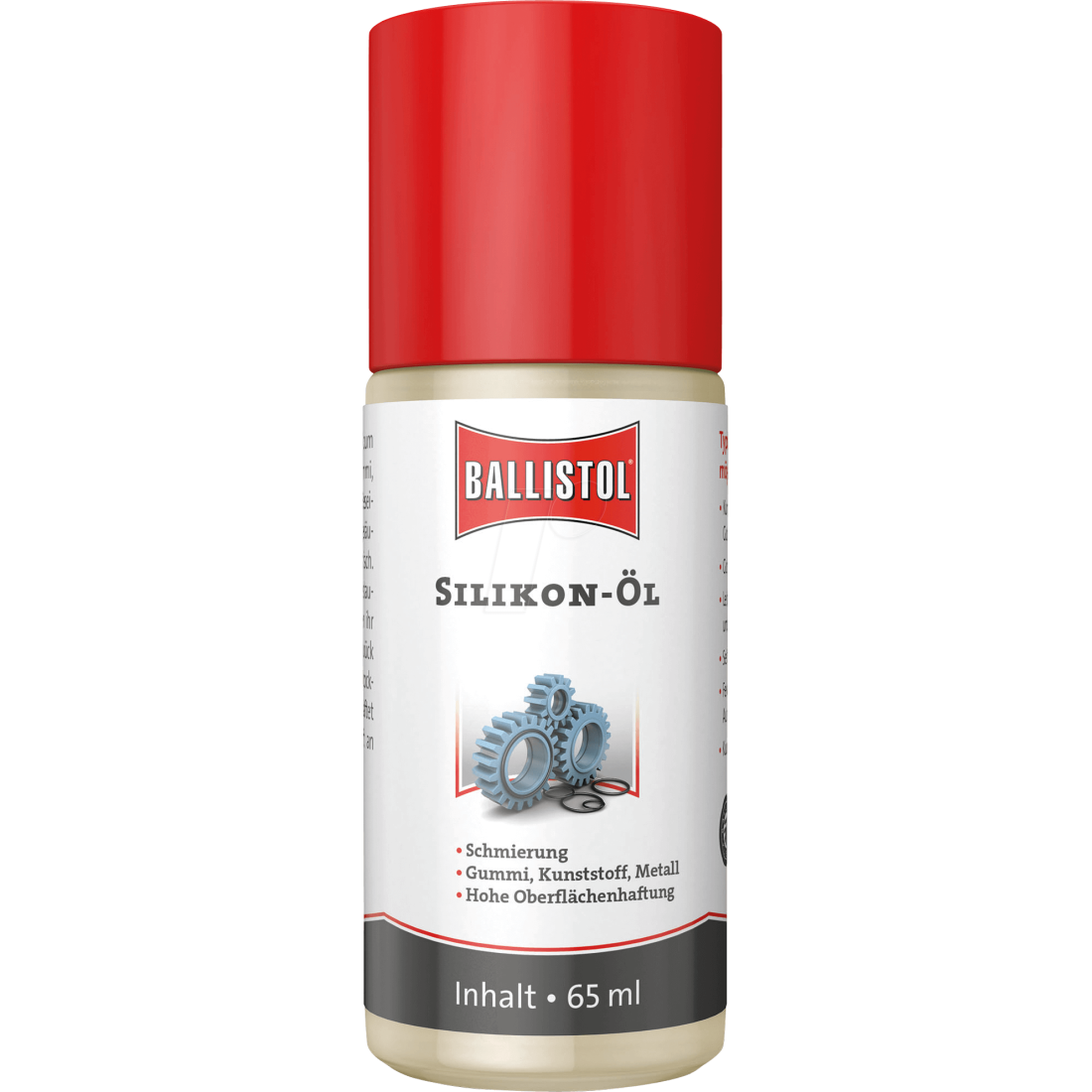 Tepalas su silikonu Ballistol Silicone Oil 65ml 25331