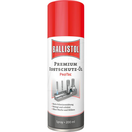 Purškiama alyva nuo rūdžių Ballistol ProTec 200ml 25260