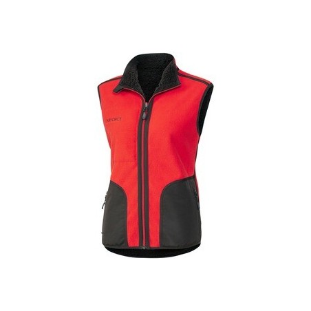 Damen Windblock Faserpelz-Wendeweste Ultimate Huntex