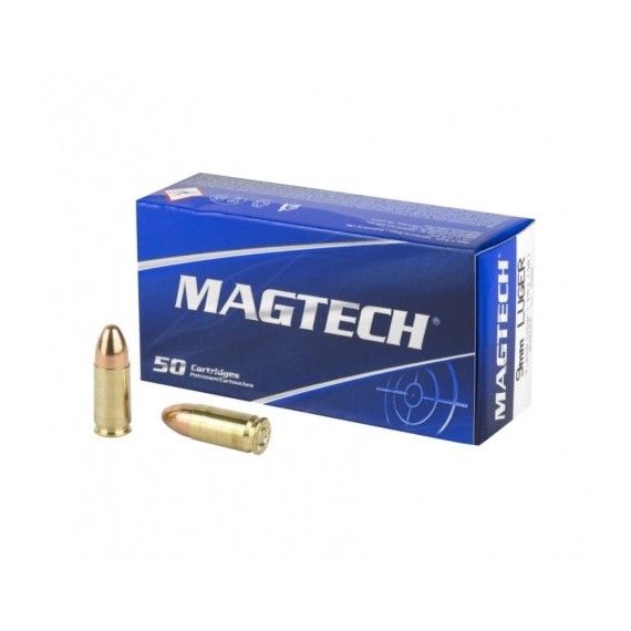 Šoviniai MAGTECH 9mm LUGER 8,03gr FMJ