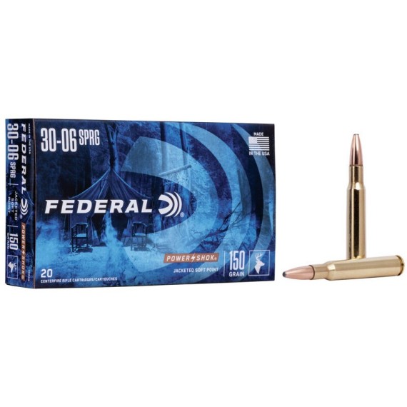 Šoviniai Federal Power Shok SP .30-06 Spr 9,7g (20vnt.)