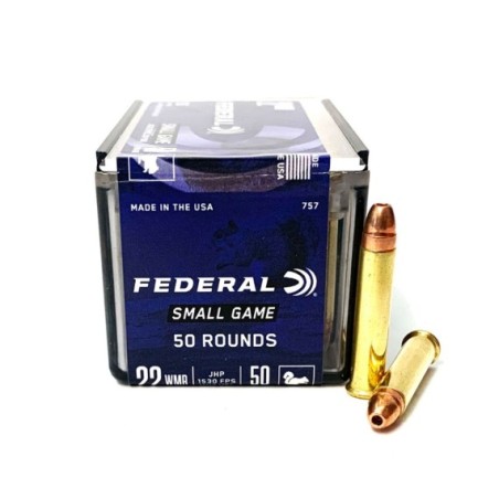 Šoviniai Federai Small Game JHP .22 WMR 3,2g (50vnt.)