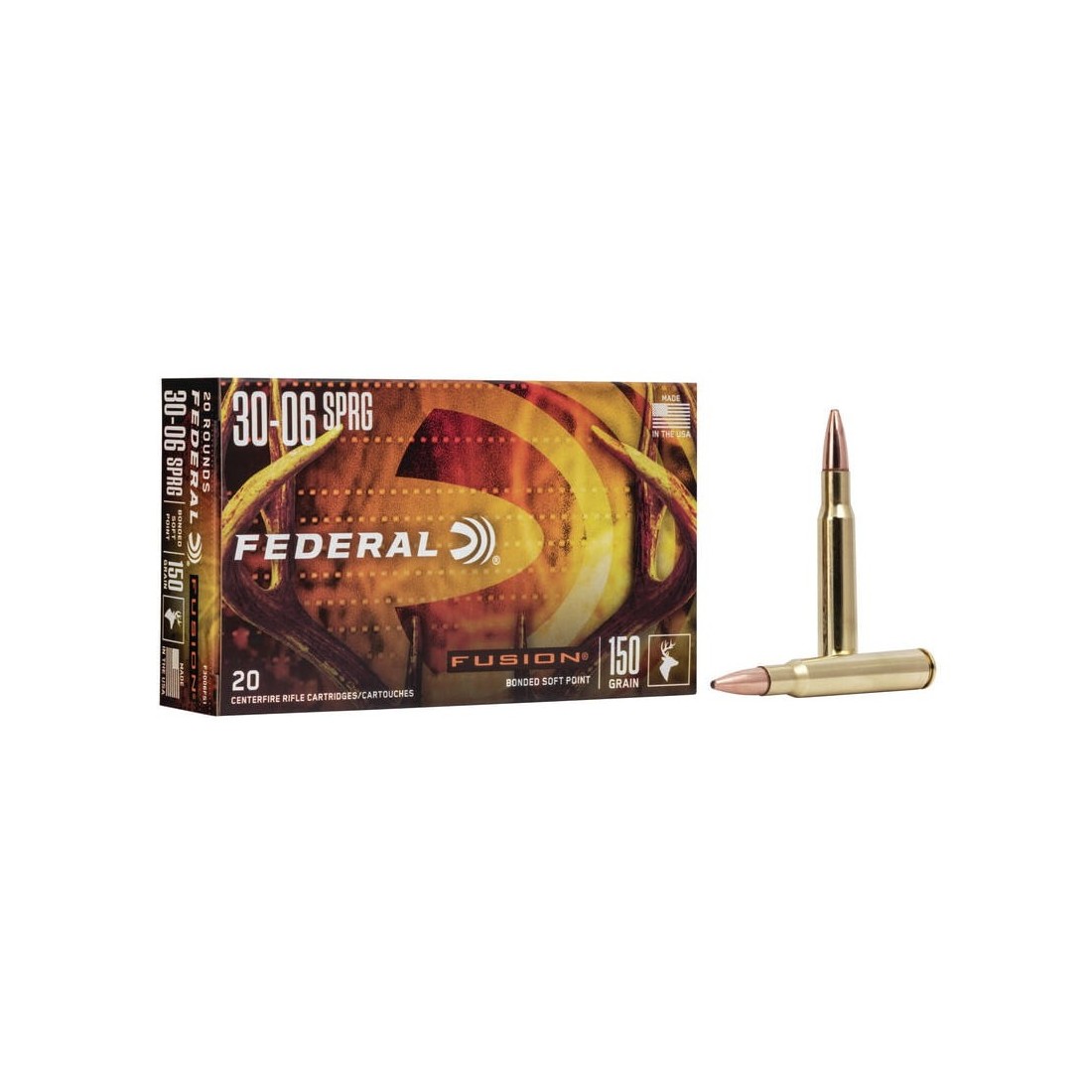 Šoviniai Federal Fusion Bonded SP 30-06 Spr. 9,7g (20vnt.)