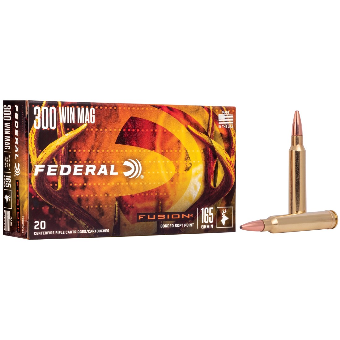 Šoviniai Federal Fusion Bonded SP .300 WinMag 10,7g (20vnt.)