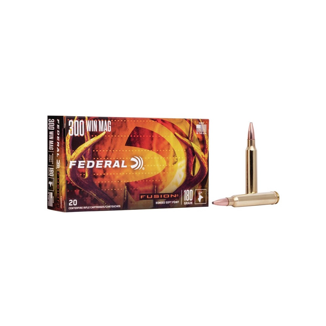 Šoviniai Federal Fusion SP .300 WinMag 11,7g (20vnt.)