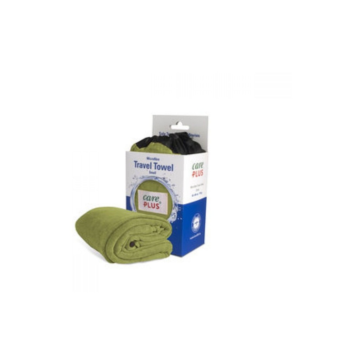 Rankšluostis CarePlus Travel Microfibre 75x150cm, Pesto