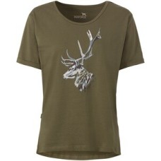 Damen T-Shirt Hirsch