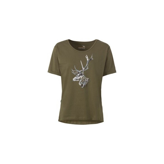 Damen T-Shirt Hirsch