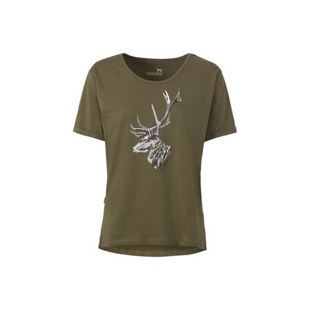 Damen T-Shirt Hirsch