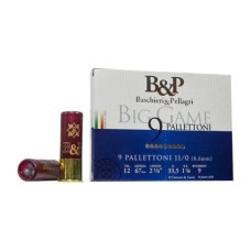 Šoviniai B&P12/67 Big Game Pallettoni 8,6mm 33,5g (10vnt.)