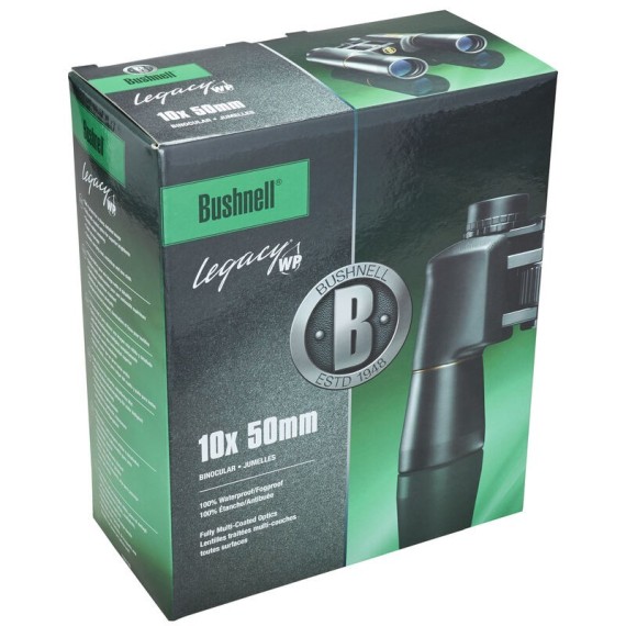 Žiūronai Bushnell Legacy 10x50 Black Porro