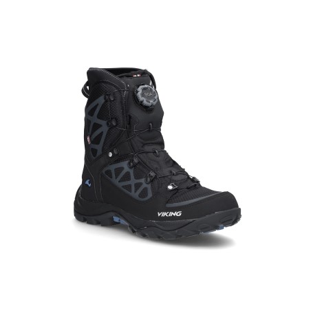 Žieminiai batai Viking Constrictor III Boa, Black/Silver