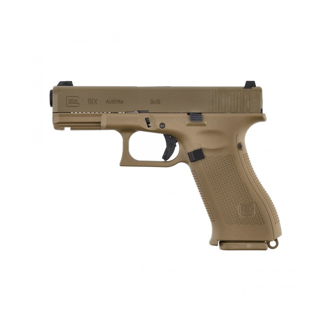 Airsoft pistoletas Glock 19x GG 6mm 2.6459