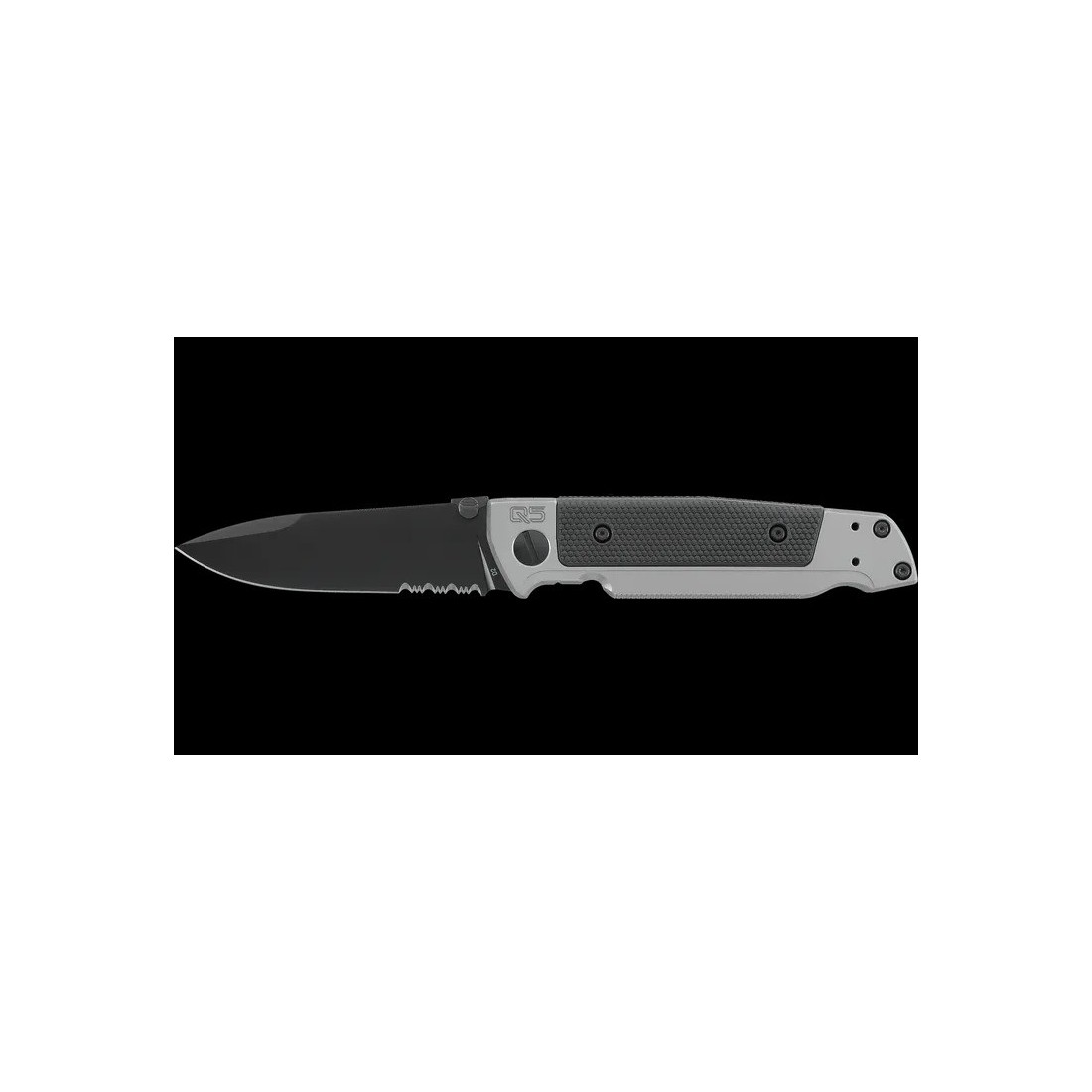 Peilis Walther Q5 Steel Frame Folder Black 5.0858