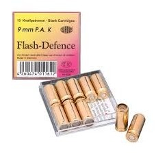 Garsiniai šoviniai Wadie Flash Defence 9 mm PA (10vnt.)