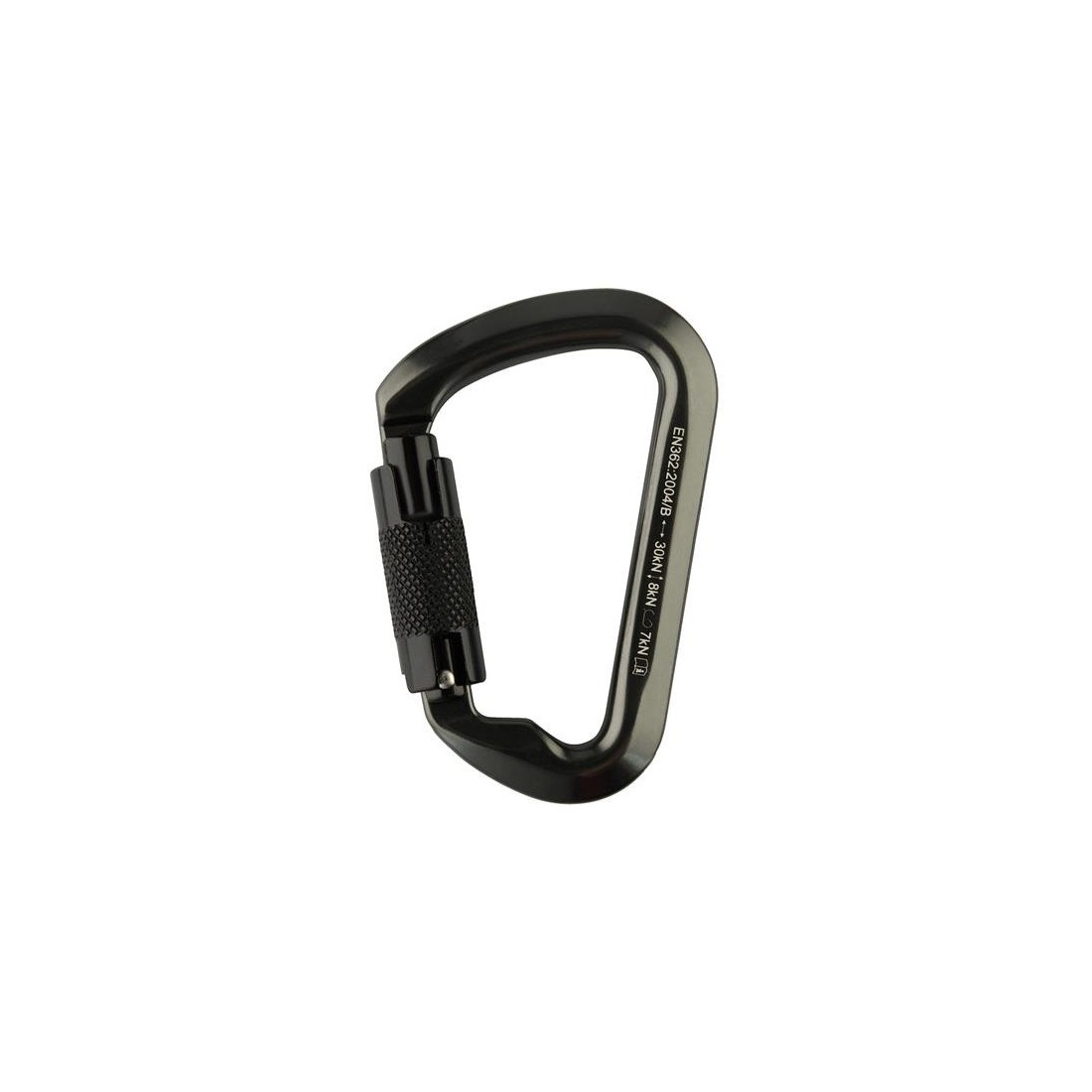 Karabinas M-Tac Key-Lock Carabiner Black, 10cm