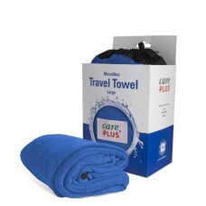 Rankšluostis CarePlus Travel Microfibre 75x150cm, Dolomite blue