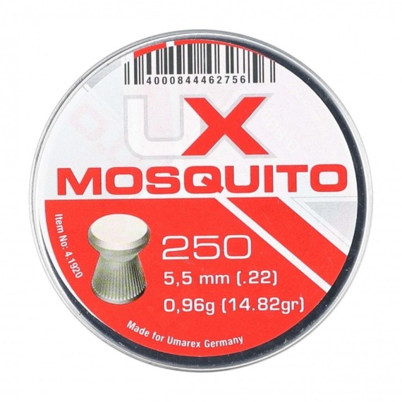 Šoviniai Umarex Mosquito 5.5mm buki (250vnt) 4.1920